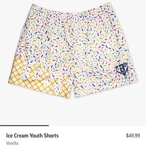 2 PAIR BUNDLE baseball lifestyle Youth Shorts Small
